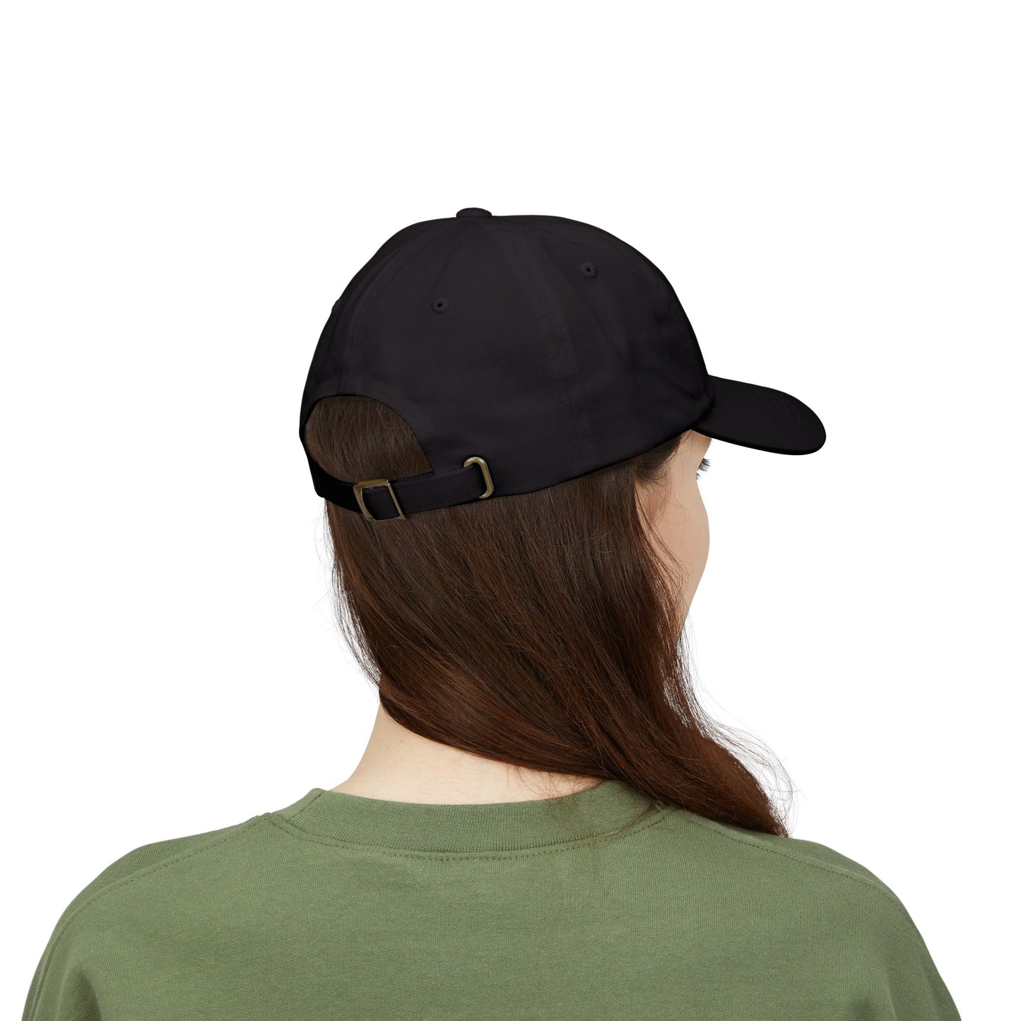 Boné Dad Hat Bordado Love 'Merica | Algodão Premium Ajustável