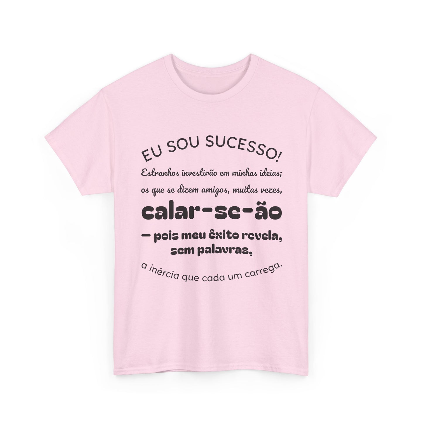 Camiseta estampada unissex Let Your Swords | Azirrague