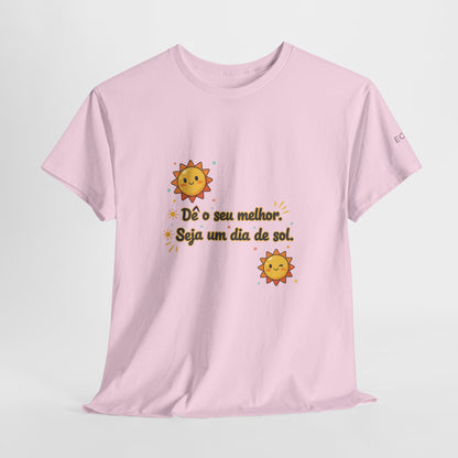 Camiseta Luz Serena – Poema de Esperança em Algodão