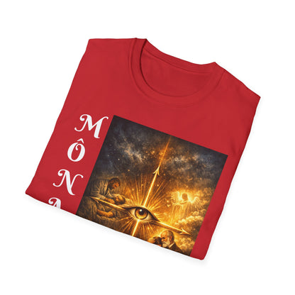 Mônada — Camiseta com estampa filosófica "EU = (0,0)"