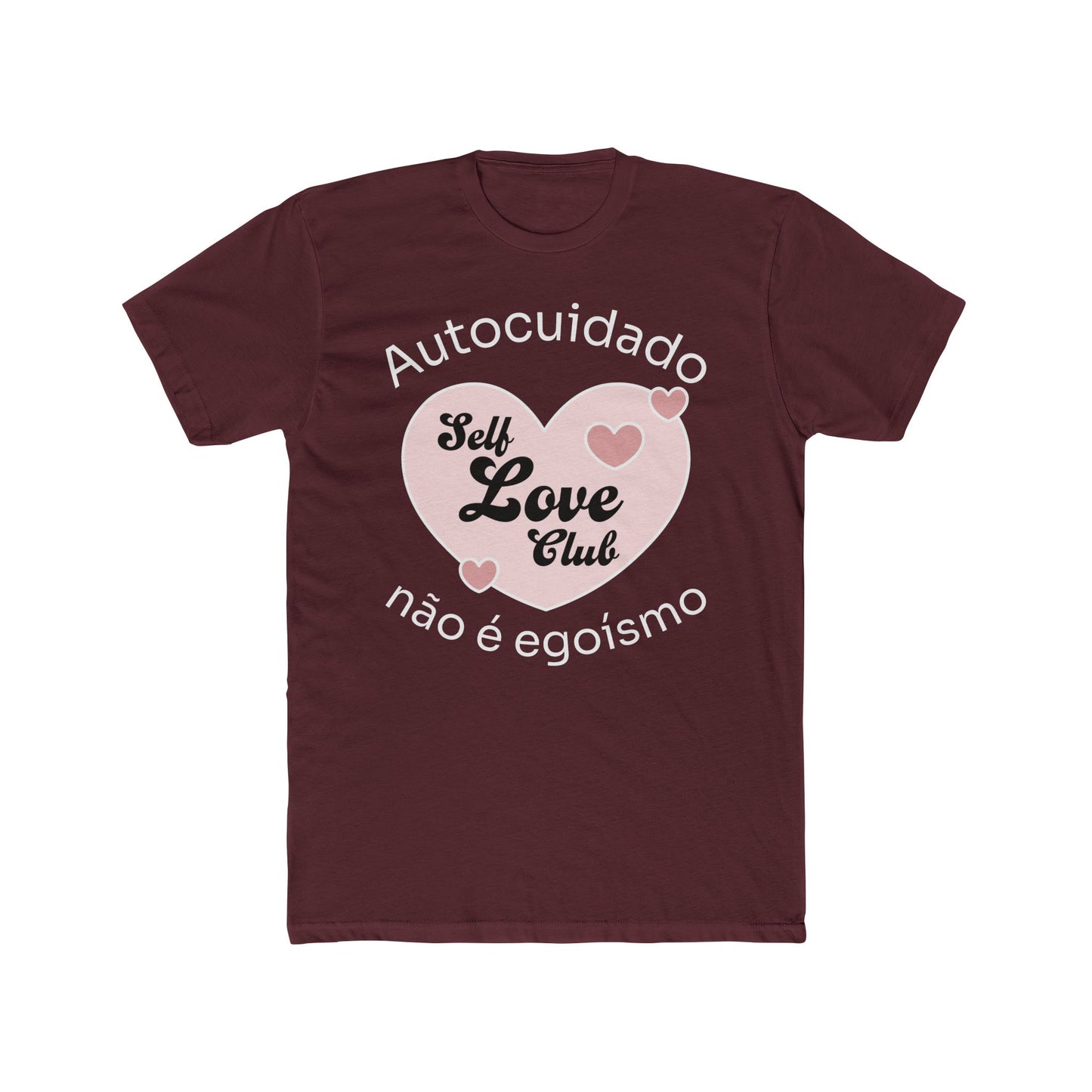 Bedrucktes T-Shirt „Self Love Club“ | Selfcare Azirrague