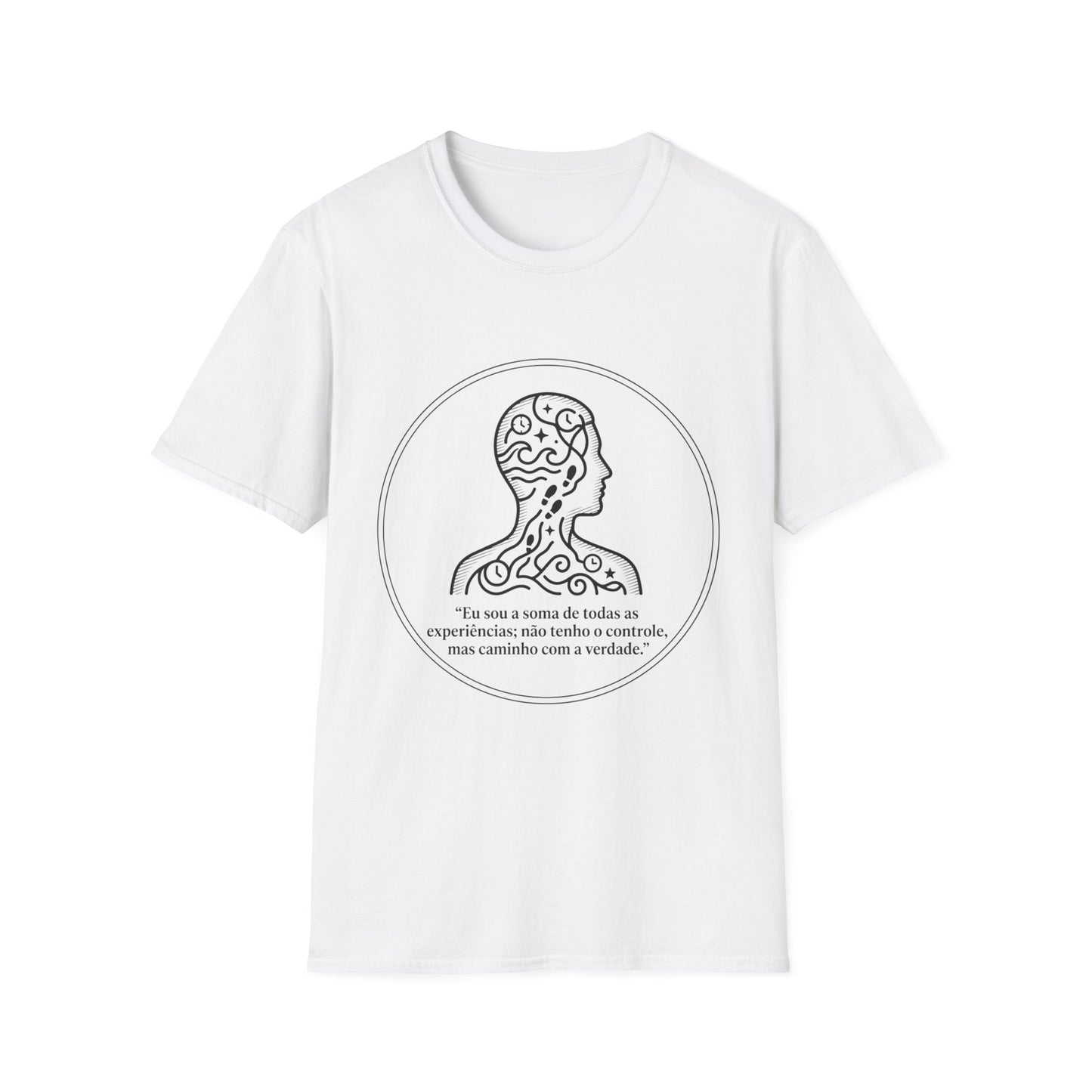 Inspirational Portuguese Quote T-Shirt — "Eu sou a soma de todas as experiências"