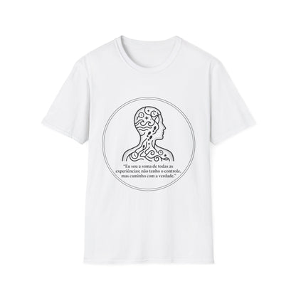 Inspirational Portuguese Quote T-Shirt — "Eu sou a soma de todas as experiências"
