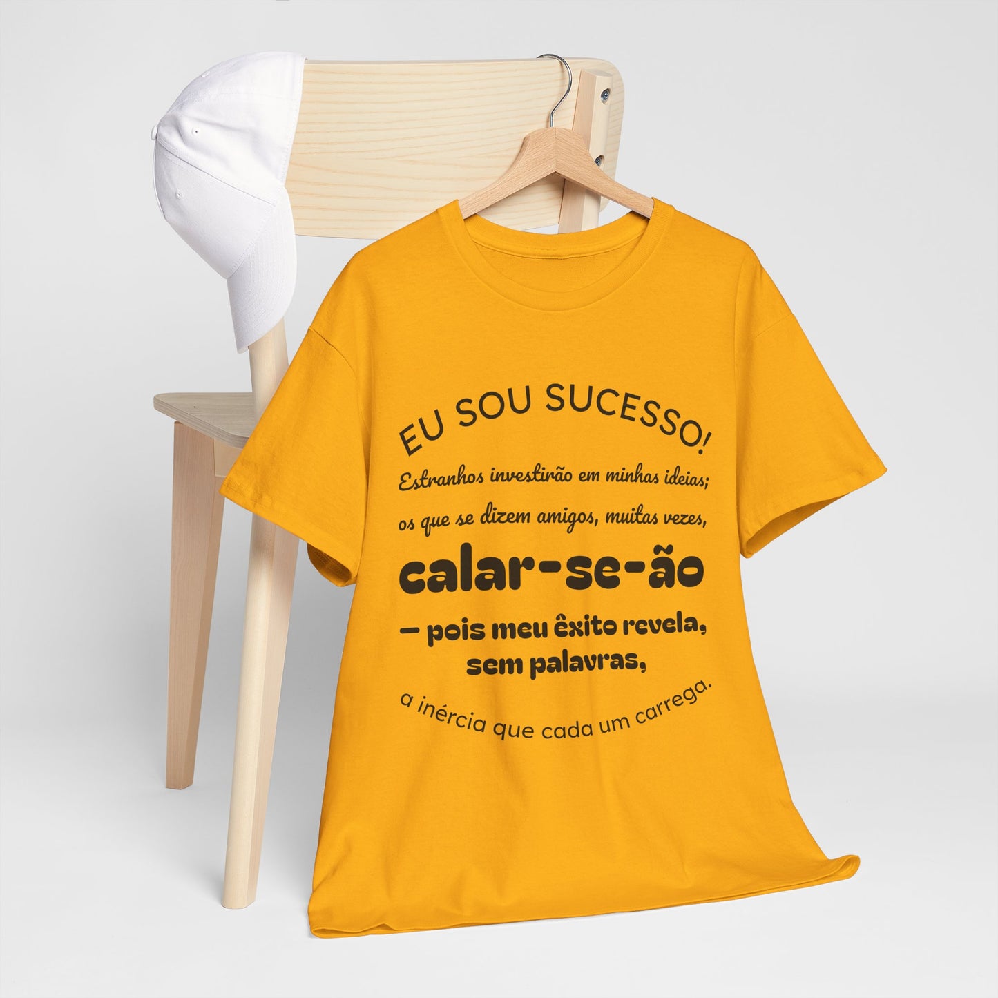 Camiseta estampada unissex Let Your Swords | Azirrague